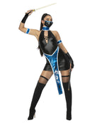 Costumes Australia Ladies Blue Ninja Costume_2