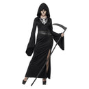 Costumes Australia Lady Reaper Costume Black Adult_1