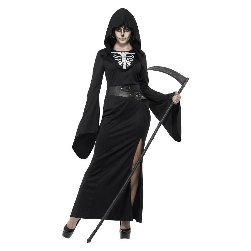 Costumes Australia Lady Reaper Costume Black Adult_1