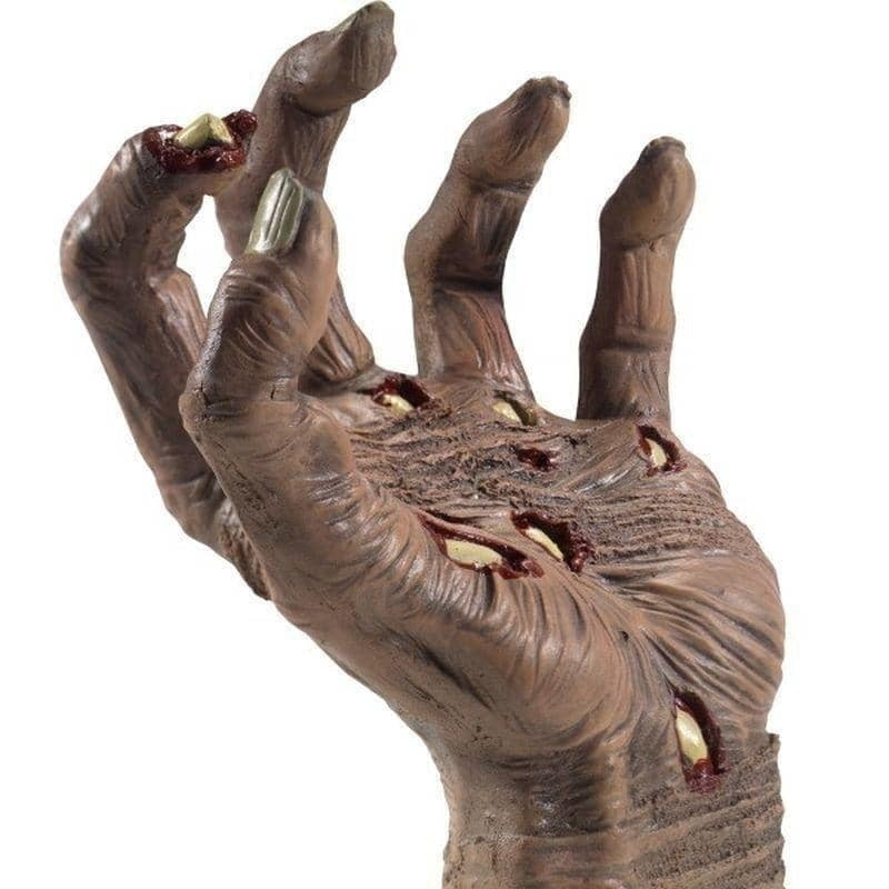 Costumes Australia Latex Rotting Zombie Hand Prop Natural Suction Attachment 21x10cm / 8x4in_1