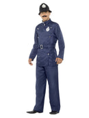 Costumes Australia London Bobby British Cop Costume Adult Blue_3