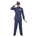 Costumes Australia London Bobby British Cop Costume Adult Blue_1
