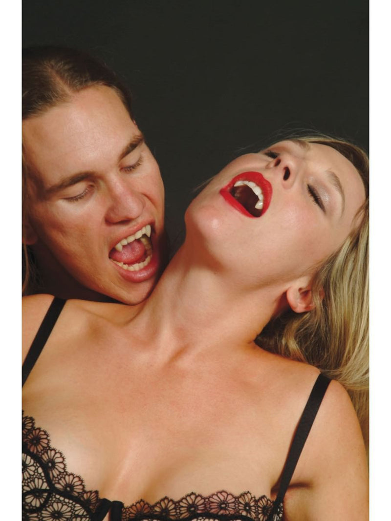 Costumes Australia Size Chart Love Bite Vampire Fangs Dental Fix Adult White