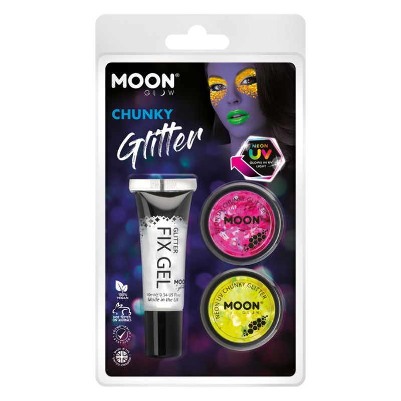 Moon Glow - Neon UV Chunky Glitter 1