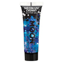 Moon Glow - Neon UV Chunky Glitter Gel Blue 1