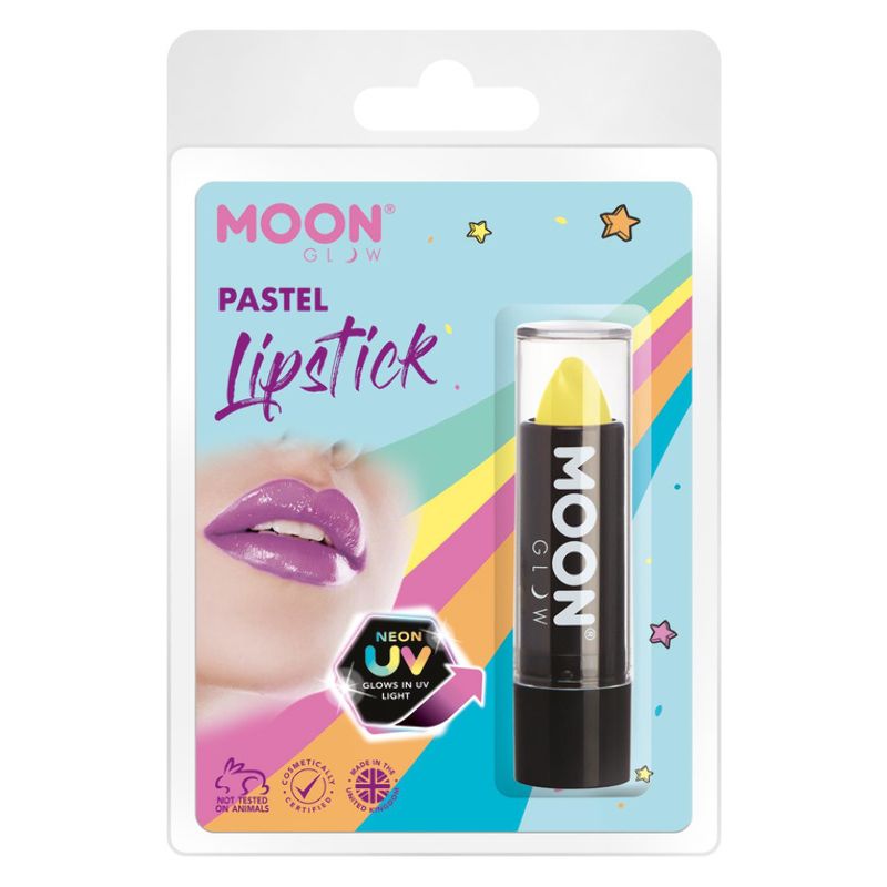 Moon Glow Pastel Neon UV Lipstick Pastel Yellow 1