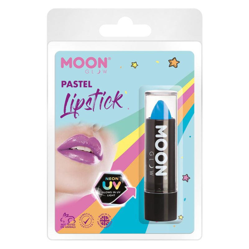 Moon Glow Pastel Neon UV Lipstick Pastel Blue 1