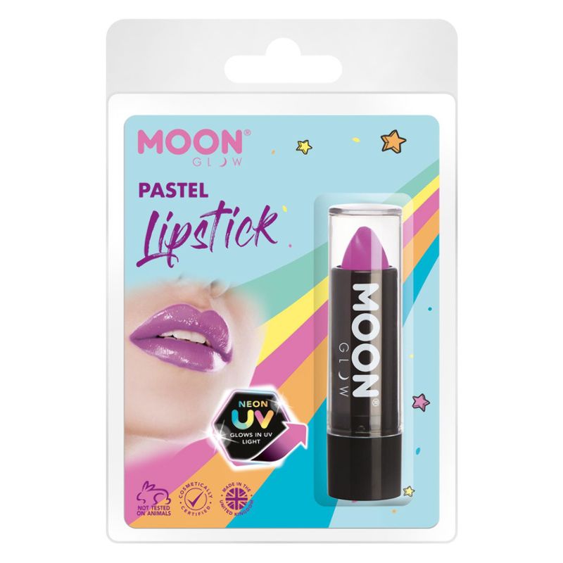 Moon Glow Pastel Neon UV Lipstick Pastel Lilac 1