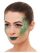 Costumes Australia Size Chart Makeup FX Reptile Aqua Kit Adult Green