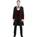Costumes Australia Male Fever Gothic Vamp Costume Adult Black Red_3
