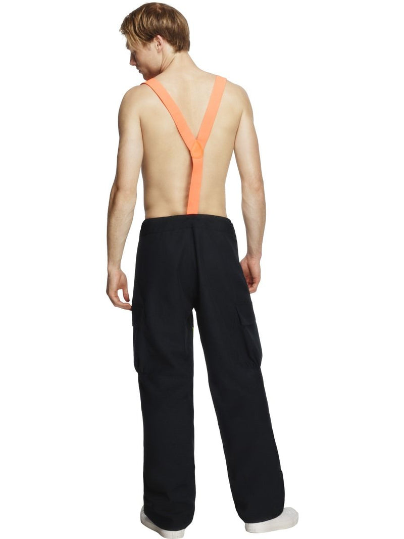 Costumes Australia Male Firefighter Costume Fever Adult Blue Orange_4
