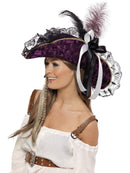 Costumes Australia Marauding Pirate Hat Fever Adult Purple_2