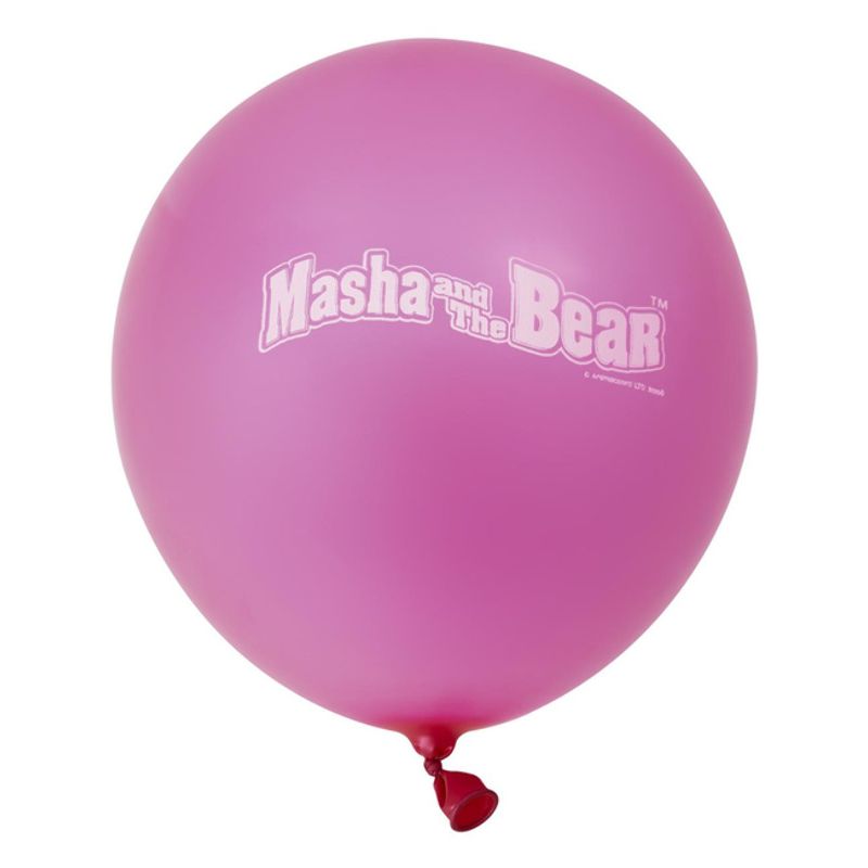 Costumes Australia Masha and The Bear Party Tableware Latex Balloons Child Pink Purple_1
