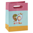 Costumes Australia Masha and the Bear Tableware Party Bags x8 Child Purple Blue Orange Pink_1