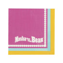 Costumes Australia Masha and the Bear Tableware Party Napkins x16 Child Purple Pink_1