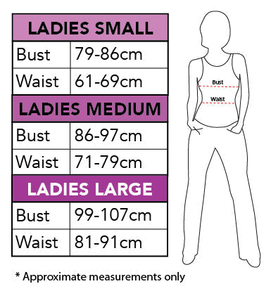 Costumes Australia Size Chart Material Girl 80s Diva Costume