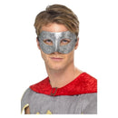 Costumes Australia Size Chart Metallic Warrior Colombina Eyemask Adult Silver