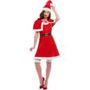 Costumes Australia Miss Santa Costume Adult Red_1