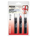 Costumes Australia Moon Creations Body Crayons 3. 5g Clamshell Country Patriot Colours Costume Make Up_21
