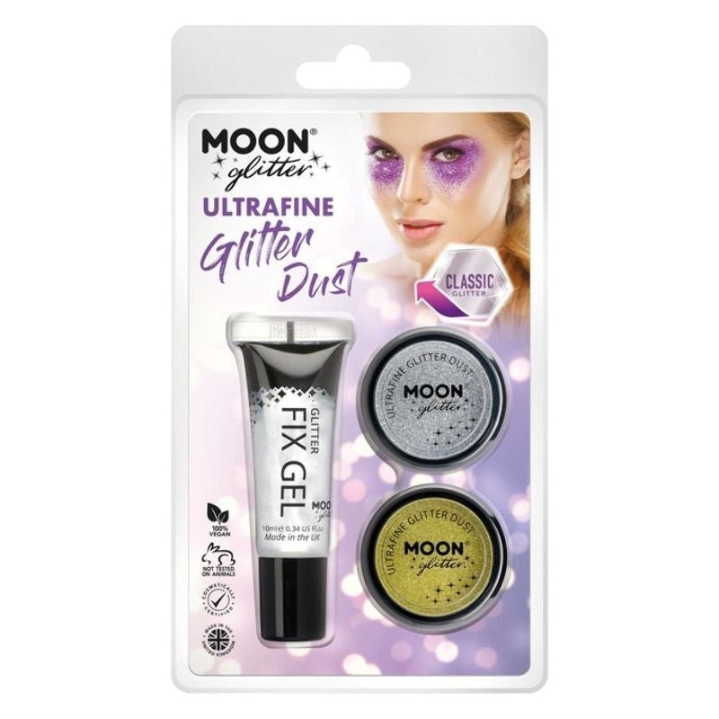 Costumes Australia Size Chart Moon Glitter Classic Ultrafine Dust With Fixing Gel Pack Costume Make Up
