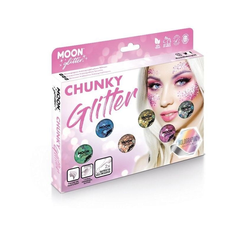 Costumes Australia Moon Glitter Holographic Chunky Assorted Costume Make Up_1