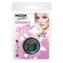 Costumes Australia Moon Glitter Holographic Chunky Black G04687 Costume Make Up_1