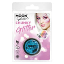 Costumes Australia Moon Glitter Holographic Chunky Blue G04663 Costume Make Up_1