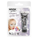 Costumes Australia Size Chart Moon Glitter Holographic Chunky Gel Clamshell, 12ml Costume Make Up