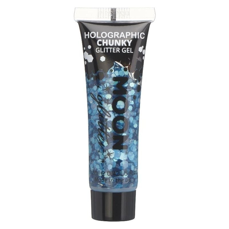 Costumes Australia Moon Glitter Holographic Chunky Gel Single, 12ml Costume Make Up_2