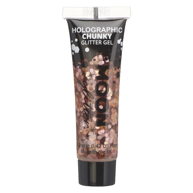 Costumes Australia Moon Glitter Holographic Chunky Gel Single, 12ml Costume Make Up_7
