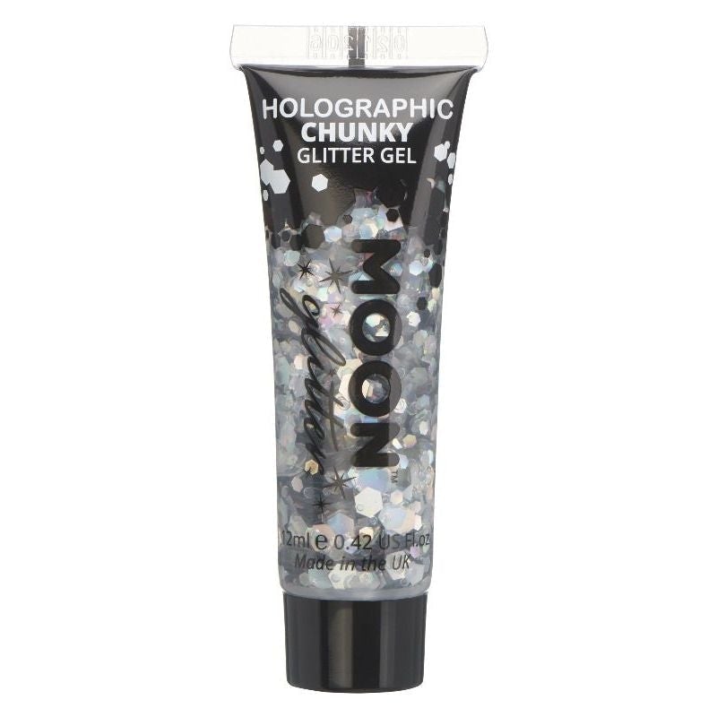 Costumes Australia Size Chart Moon Glitter Holographic Chunky Gel Single, 12ml Costume Make Up