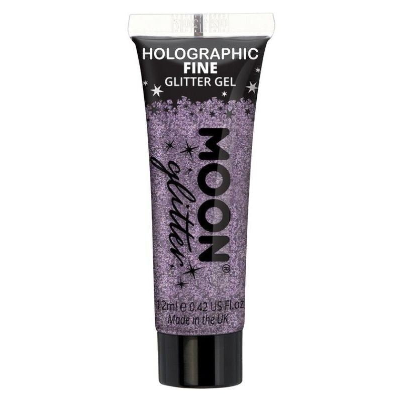 Moon Glitter Holographic Fine Gel Single, 12ml Costume Make Up Moon Glitter Holographic Fine Gel Single, 12ml Costume Make Up