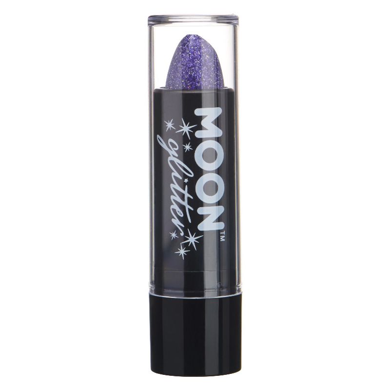 Costumes Australia Moon Glitter Holographic Glitter Lipstick Purple G07565 Costume Make Up_1