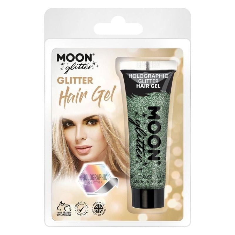 Costumes Australia Moon Glitter Holographic Hair Gel Clamshell, 20ml Costume Make Up_4