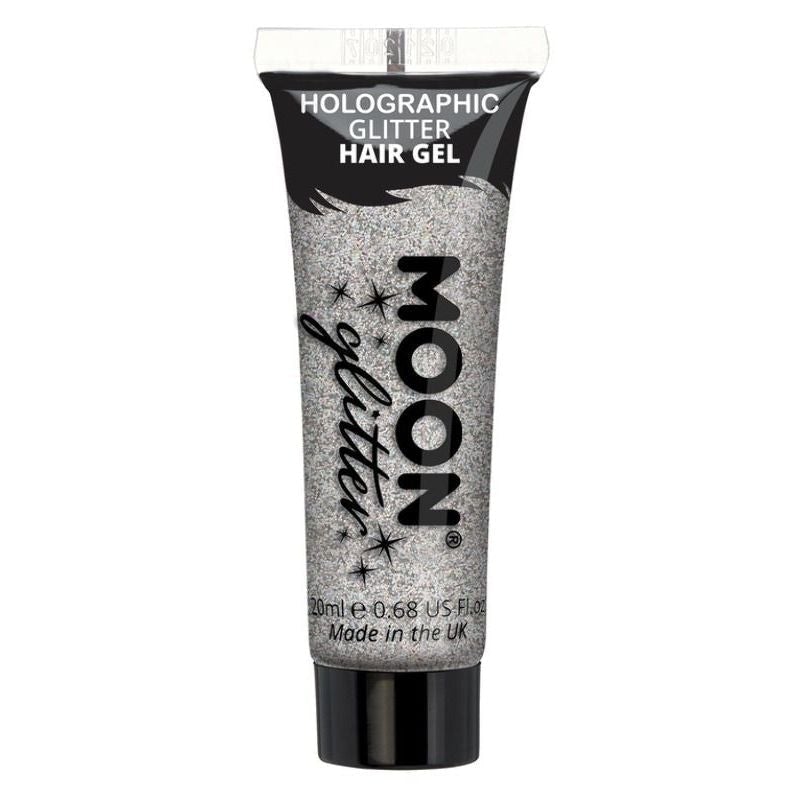 Costumes Australia Size Chart Moon Glitter Holographic Hair Gel Single, 20ml Costume Make Up