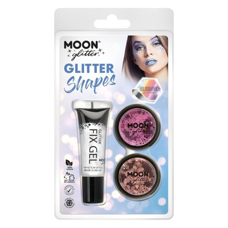 Costumes Australia Moon Glitter Holographic Shapes G05226 Costume Make Up_1