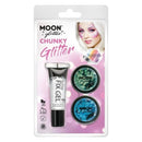 Costumes Australia Moon Glitter Hologrpahic Chunky Costume Make Up_1