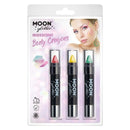 Costumes Australia Moon Glitter Iridescent Body Crayons G23787 Costume Make Up_1
