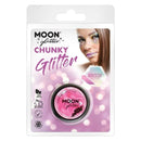 Costumes Australia Moon Glitter Iridescent Chunky Clamshell, 3g Costume Make Up_3