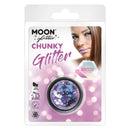 Costumes Australia Moon Glitter Iridescent Chunky Clamshell, 3g Costume Make Up_4
