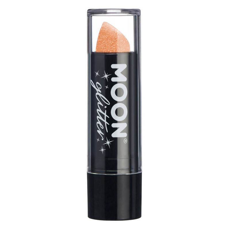 Costumes Australia Moon Glitter Iridescent Glitter Lipstick Orange G26528 Costume Make Up_1