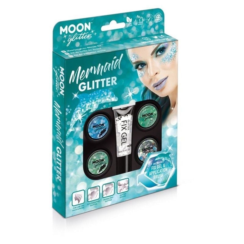 Costumes Australia Moon Glitter Mermaid Kit Assorted Costume Make Up_1