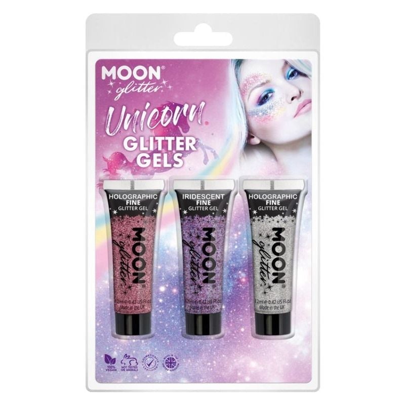 Costumes Australia Moon Glitter Themed Clamshells Pink G32567 Costume Make Up_1