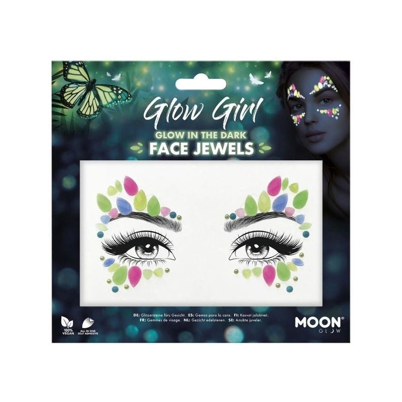 Costumes Australia Moon Glow Face Jewels Girl Costume Make Up_1
