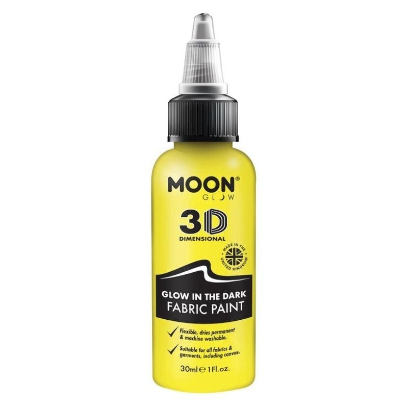 Costumes Australia Size Chart Moon Glow In The Dark Fabric Paint 30ml Single Costume Make Up