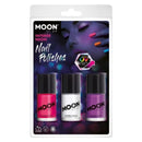 Costumes Australia Moon Glow Inense Neon UV Nail Polish Costume Make Up_1