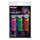 Costumes Australia Moon Glow Intense Neon UV Fruity Lipgloss M37081 Costume Make Up_1