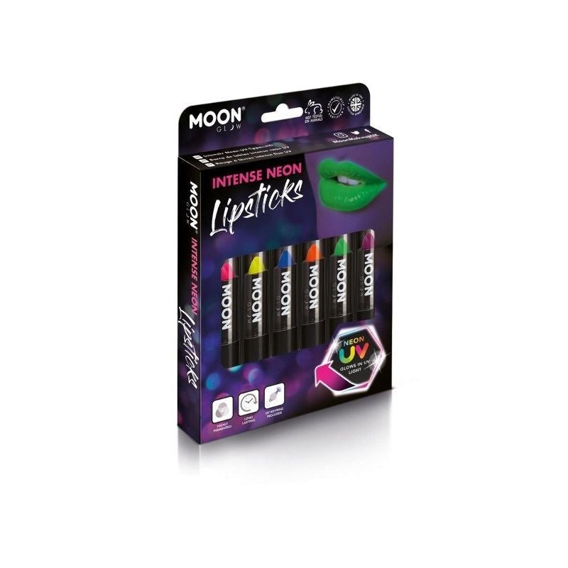 Costumes Australia Moon Glow Intense Neon UV Lipstick Assorted Costume Make Up_1