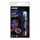 Costumes Australia Moon Glow Neon UV Glitter Body Crayons 3.5g Clamshell Costume Make Up_1