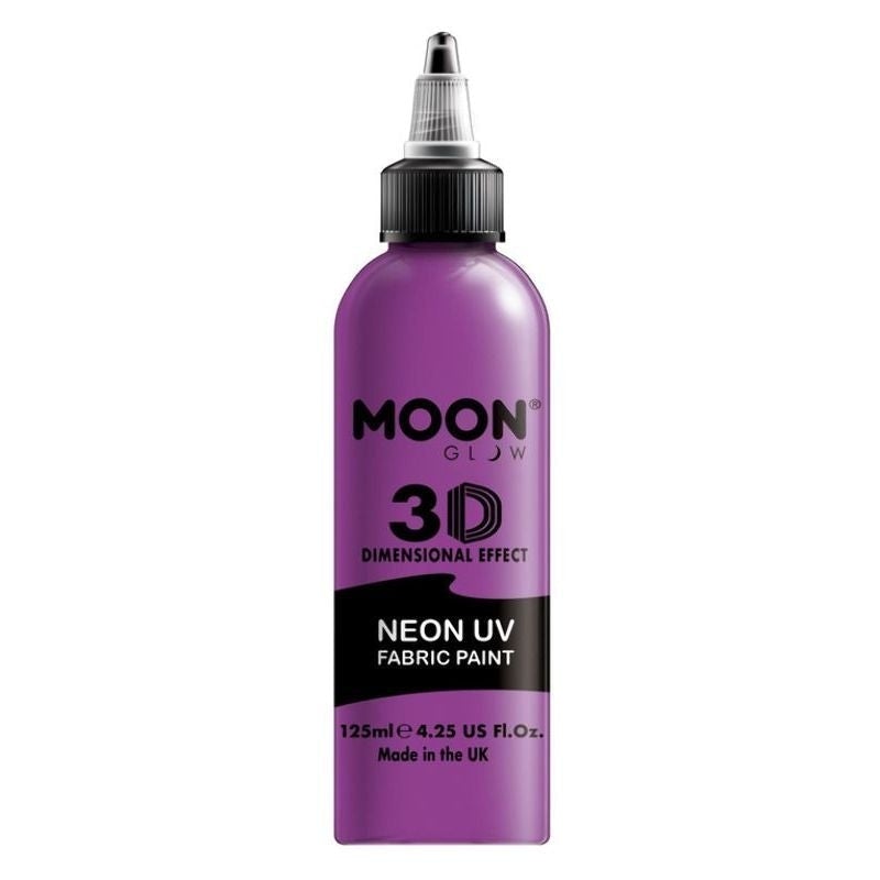 Costumes Australia Moon Glow Neon UV Intense Adult Fabric Paint 125ml Single Costume Make Up_5